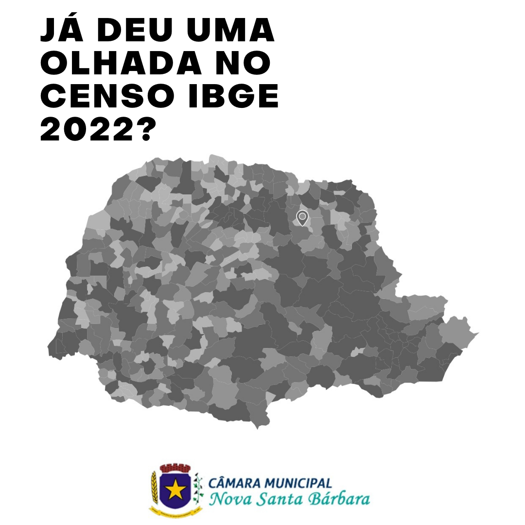 Já deu uma olhada no Censo IBGE 2022?